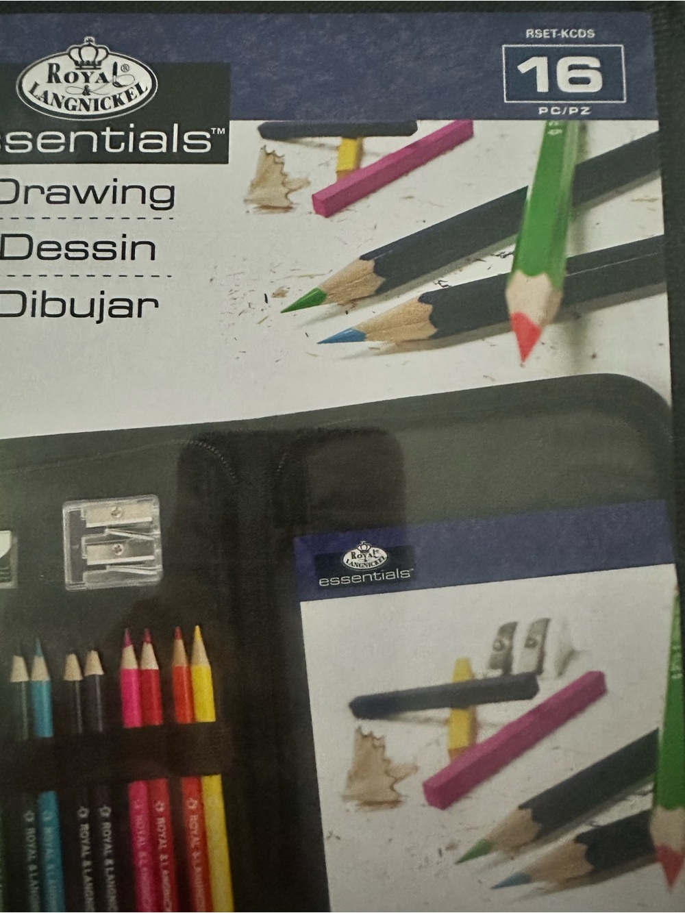 Essentials Drawing Set - Black - Picture 2 of 5